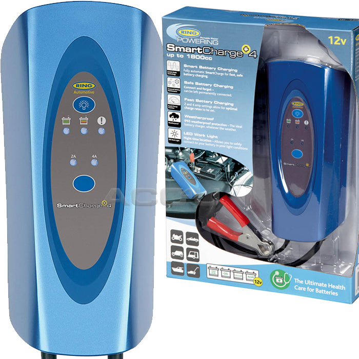 Ring RSC504 12v Amp 1800cc Car Boat Automatic Smart Battery Charger