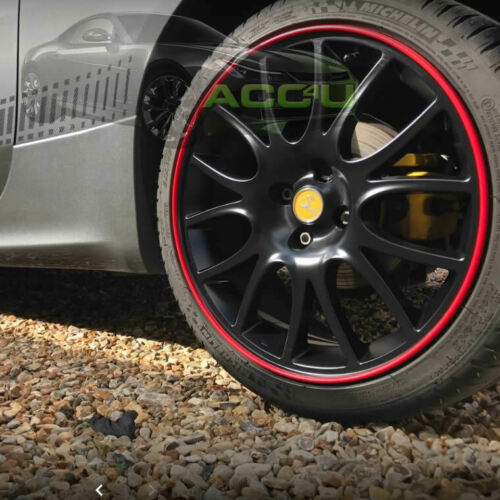 Red Rim Trim Rimblades Ultra Red Alloy Wheel Rim Protectors Kit