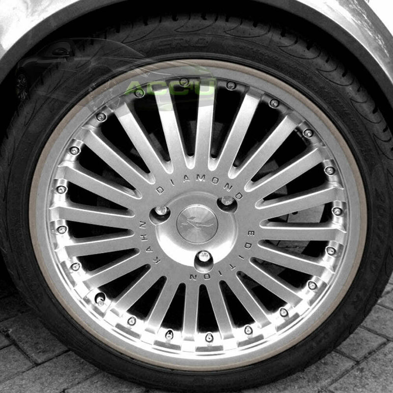 Rimblades ULTRA YELLOW Car 4x4 Alloy Wheel Rim Edge Protectors Styling Strip Kit
