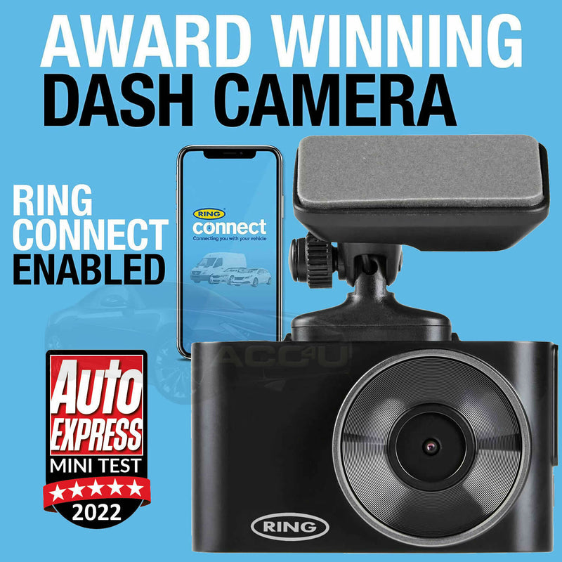 RING RDC, 1000 RDC1000 Dash cam 2 Inch, 720p, Viewing Angle 110