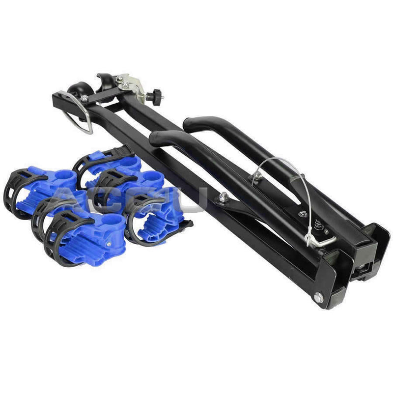 Summit SUM-608 Scissor Style Car 4x4 Rear Tow Ball Mount 3 Cycle Bike Rack Carrier