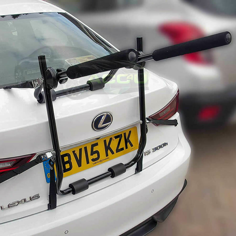 Summit SUM-613 4x4 Car Saloon Hatchback Rear Boot Mount 2 Cycle Carrier Rack