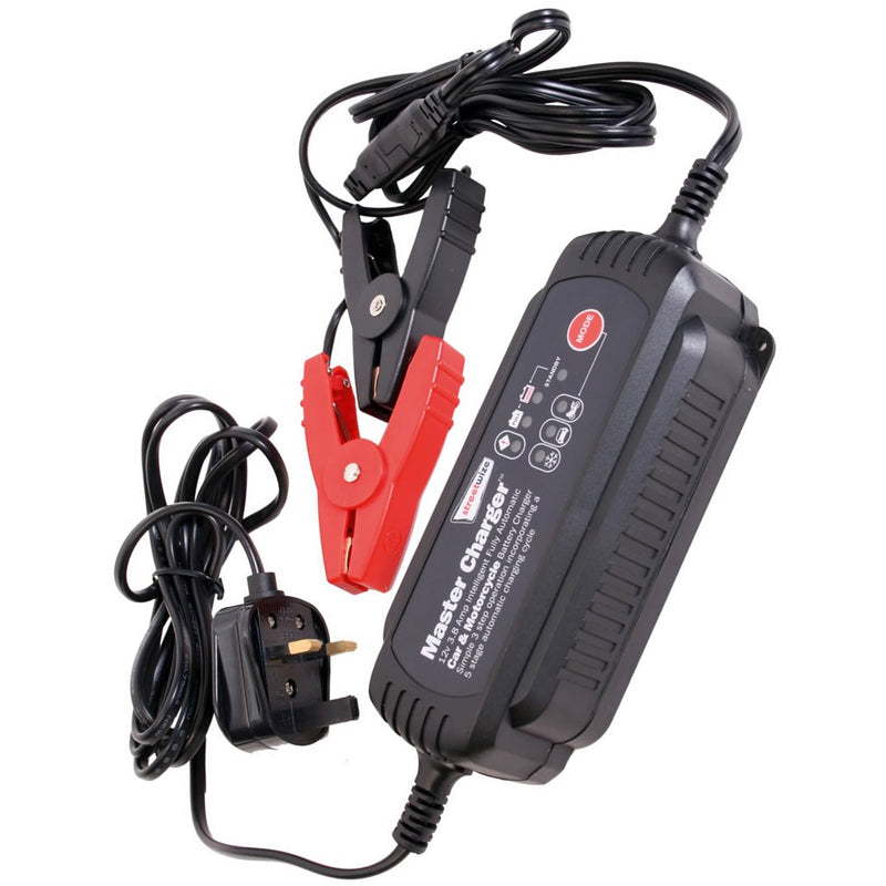 12v 3.8 Amp Car Van Motorcycle Boat Intelligent Fully Automatic Battery Charger