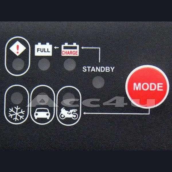 12v 3.8 Amp Car Van Motorcycle Boat Intelligent Fully Automatic Battery Charger