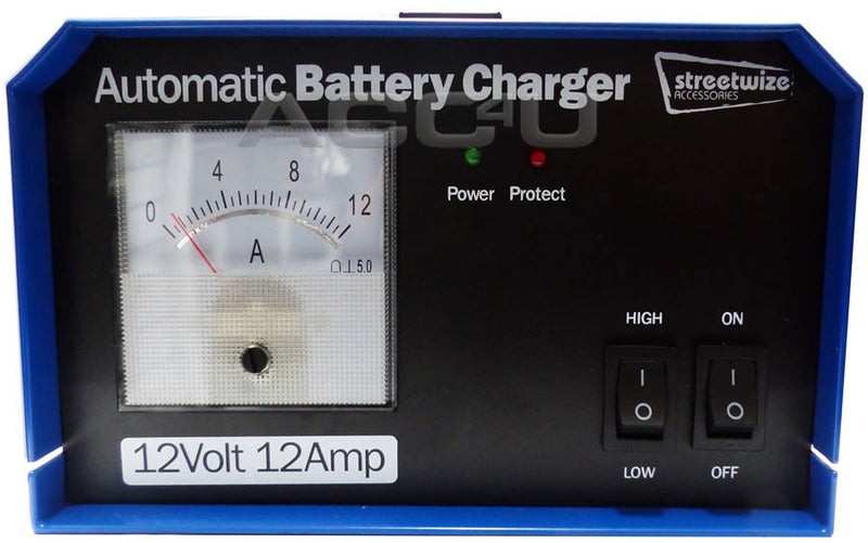 Automatic 12V 12Amp 120Ah Car Van Motorhome Maintenance Battery Charger