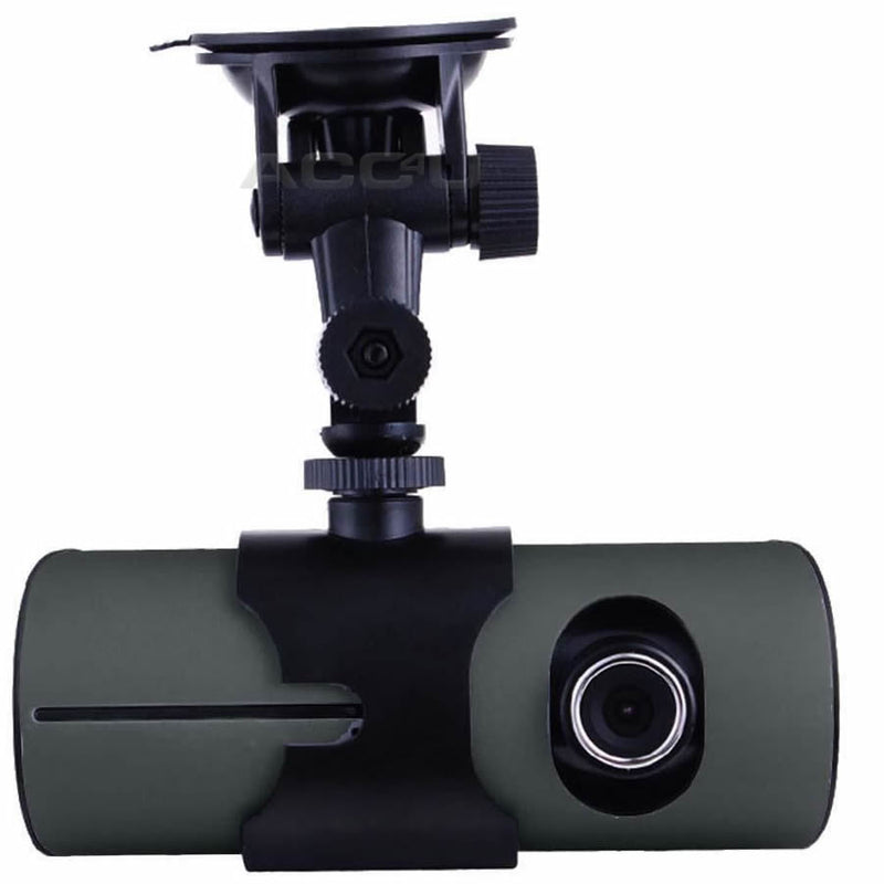 In Car Taxi CCTV 2.7" Display GPS HD Front & Rear Dual Dash Cam Camera Video Journey Recorder