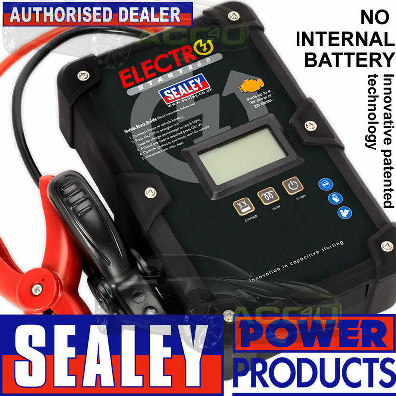 Sealey E/START800 Batteryless Power Start 12v 800A Car Van Battery Booster Jump Starter