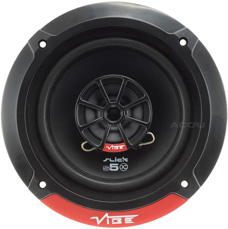 Vibe SLICK5 V7 Slick Series 2 5.25" inch 420w Car Van Door Shelf Coaxial Speakers Set