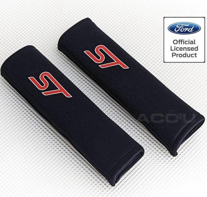 Richbrook Ford Official Licensed ST Car Seat Belt Comfort Shoulder Harness Pads Set
