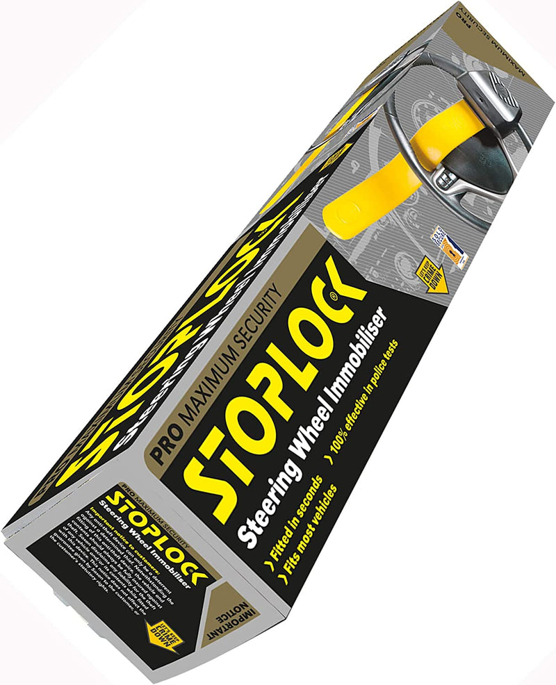 Stoplock PRO Professional High Security Anti Theft Car Van Steering Wheel Lock