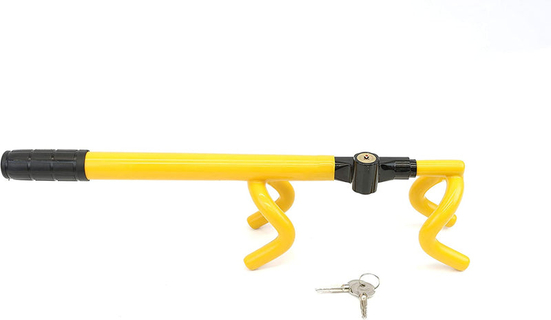 Streetwize Double Claw Hook Type Car Anti Theft High Security Steering Wheel Lock