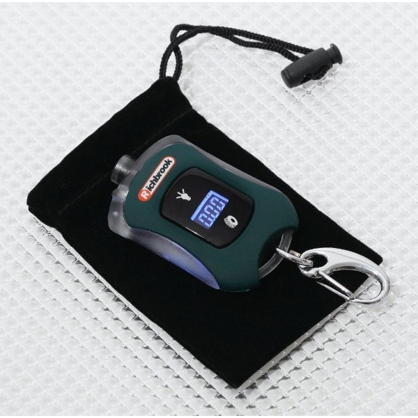 Richbrook Mini Compact Car Digital Tyre Pressure Gauge & LED Light Keyring