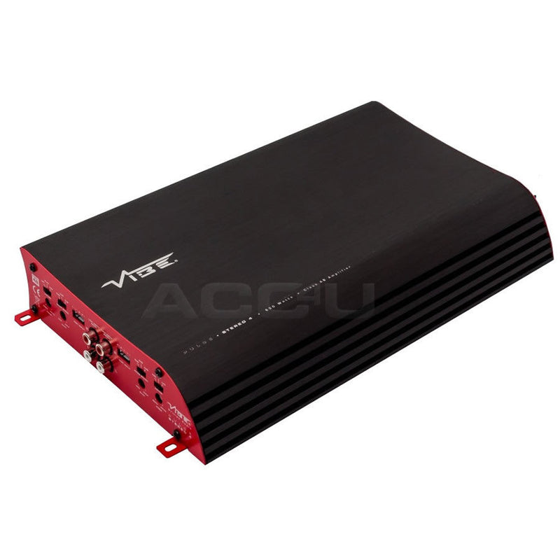Vibe Audio PULSE S4 Stereo 4 600w 4 / 3 / 2 Multi Channel Car Bass Amp Amplifier
