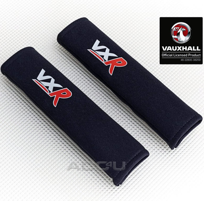 Richbrook Vauxhall Official Licensed VXR Car Seat Belt Comfort Shoulder Harness Pads Set