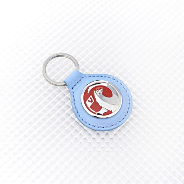 Richbrook Vauxhall Official Licensed Real Leather Vauxhall Car Keyring