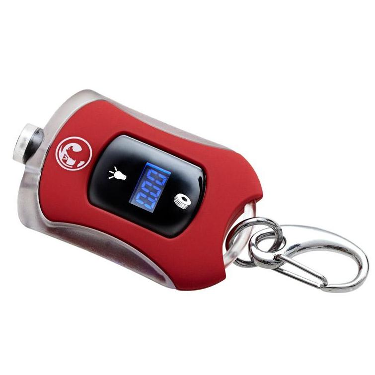 Richbrook Vauxhall Official Licensed Mini Car Digital Tyre Pressure Gauge & LED Light Keyring