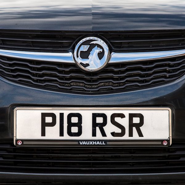 Richbrook Vauxhall Official Car Chrome ABS Number Plate Surround Frame Holder