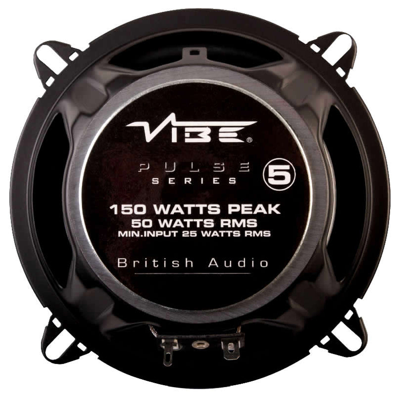 Vibe Audio Pulse Series 5 5.25" inch 300w Car Door Shelf Coaxial Speakers Set