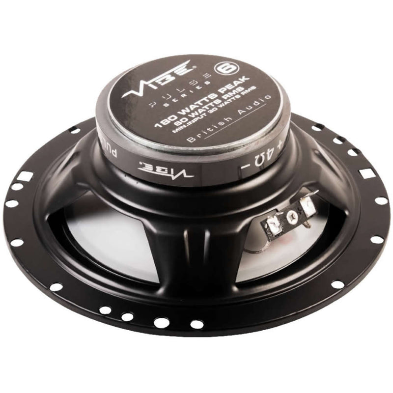 Vibe Audio Pulse Series 6 6.5" inch 360w Car Van Door Shelf Coaxial Speakers Set