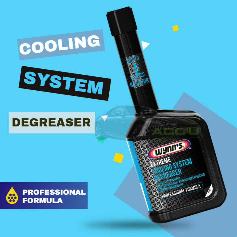 Wynns Professional Formula Extreme Car Radiator Cooling System Degreaser