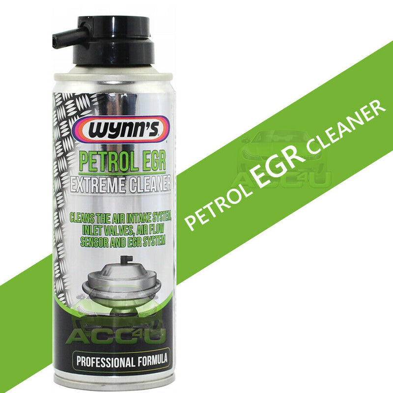 Wynns Car Petrol Engine Air Flow Intake Sensor, EGR System Extreme Cleaner Spray +Caps