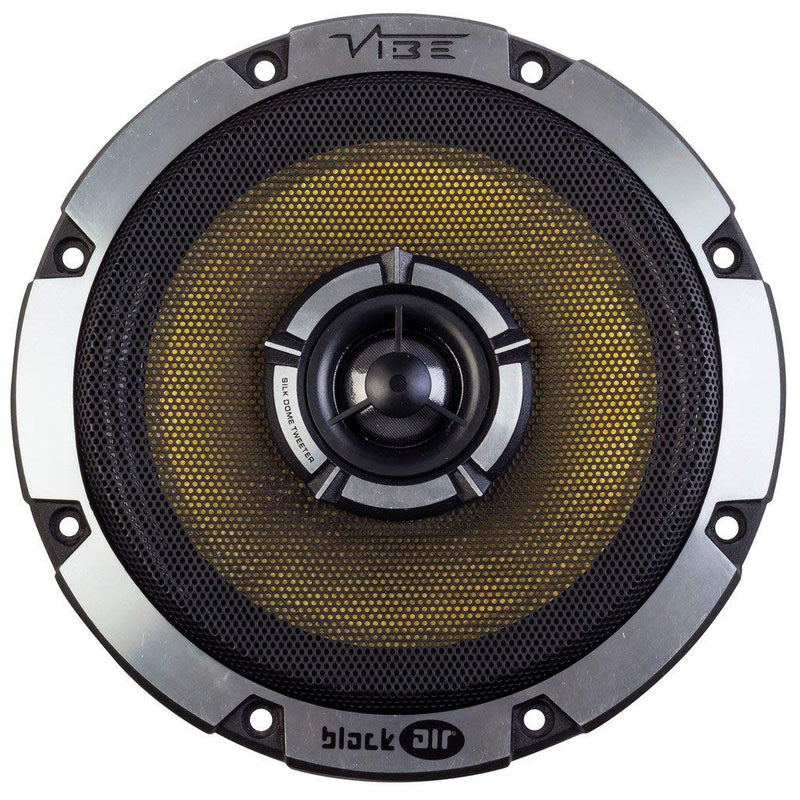 Vibe BlackAir 6 BA6-V1 6.5" inch 165mm 2-Way Car Door Shelf Coaxial Speakers Set