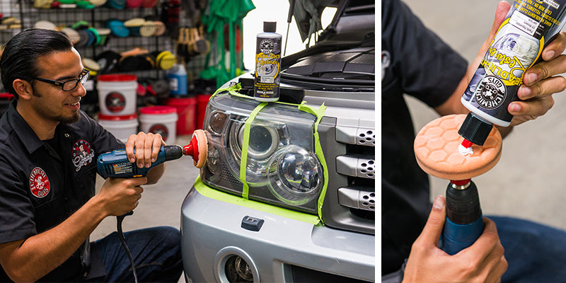 Chemical Guys HEADLIGHT RESTORER Car Headlight Headlamp Lens Restorer & Protectant