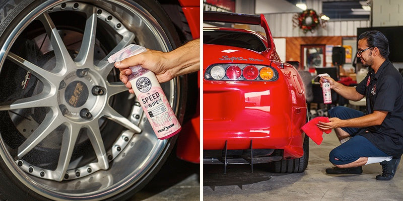 Chemical Guys SPEED WIPE Car Paint High Gloss Deep Wet Shine Quick Detailer Spray