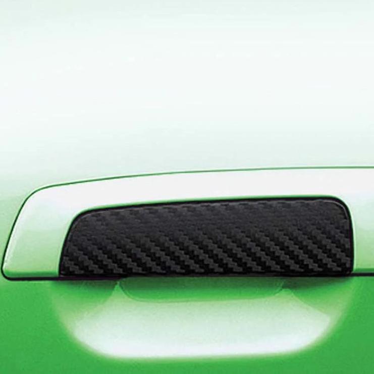 E-Tech 3D Carbon Effect Car Body Bumper Door Sills Trim Detail Styling Strip Film Roll