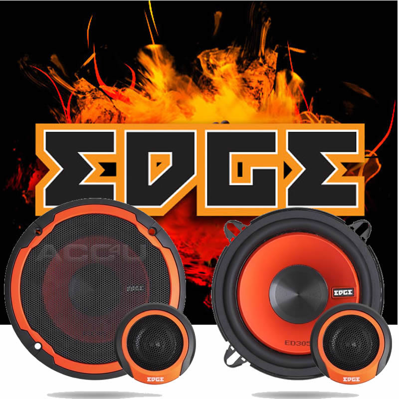 Edge Audio ED306 E2 6.5" inch 165mm 480w Car Door Component Speakers System Set