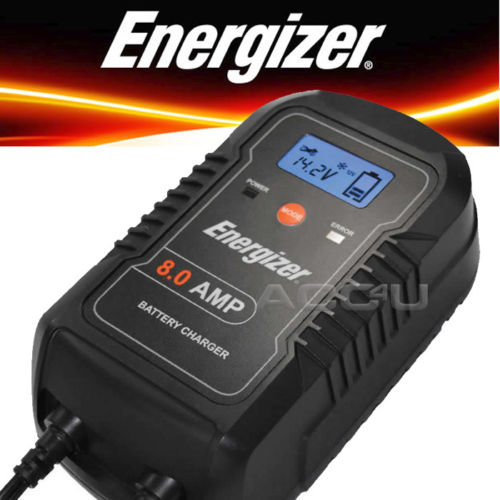 Energizer 50908 6v 12v 8A 9 Step Car 4x4 Bike Smart Battery Charger & Maintainer