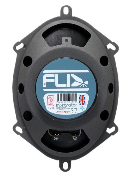FLI Audio Integrator 57 5"x 7" 5 x 7 inch 210w Car Door Shelf Coaxial Oval Speakers Set