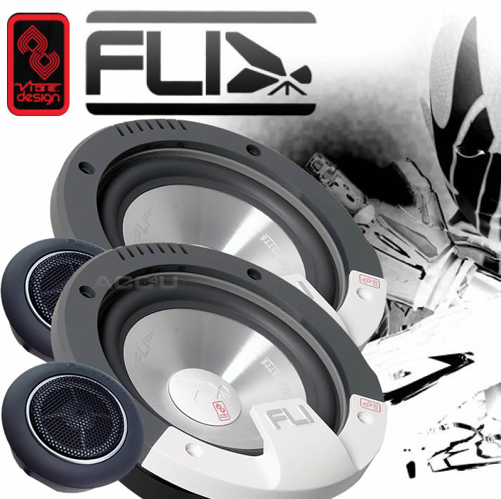 Fli Audio Integrator Comp 5 5C 5" inch 450w Car Door Component Speakers System Set