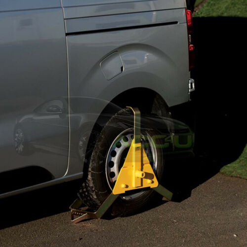 Maypole MP5434 Car Trailer Caravan 10" To 14" inch Heavy Duty Security Wheel Clamp