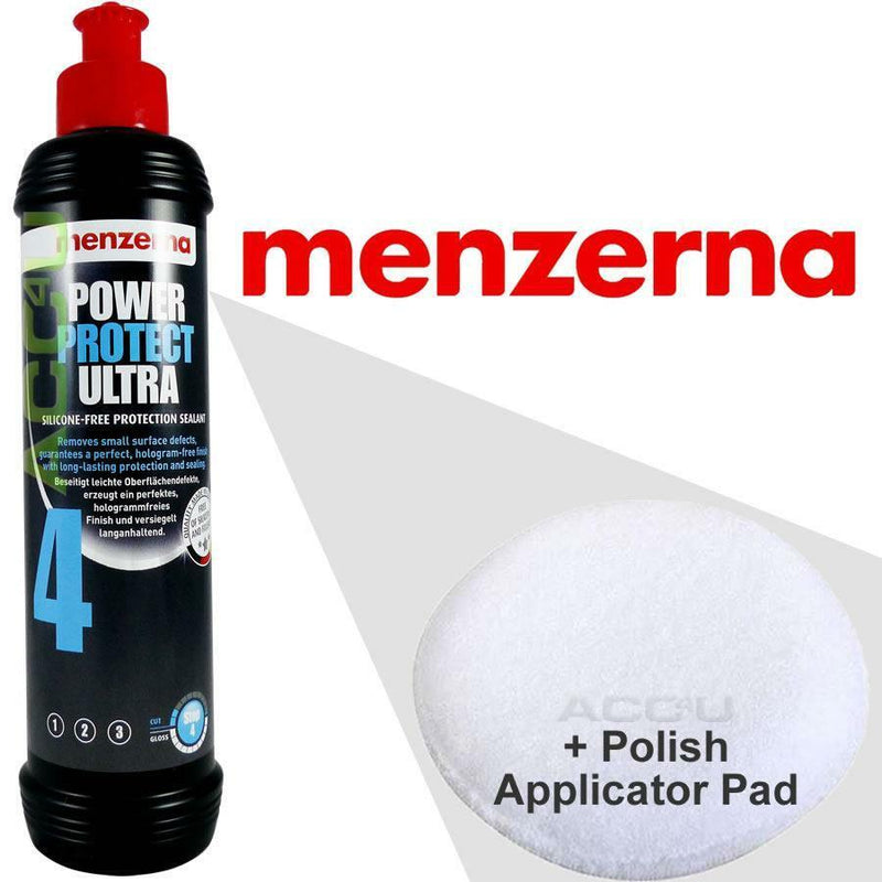 Menzerna 4 Car Body Paint Power Protect Ultra Paint Protection Sealant 250ml+Pad