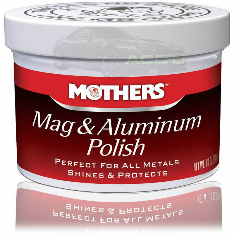 Mothers Mag & Aluminum Alloy Stainless Steel Brass Metal Shine Polish 10oZ 283g