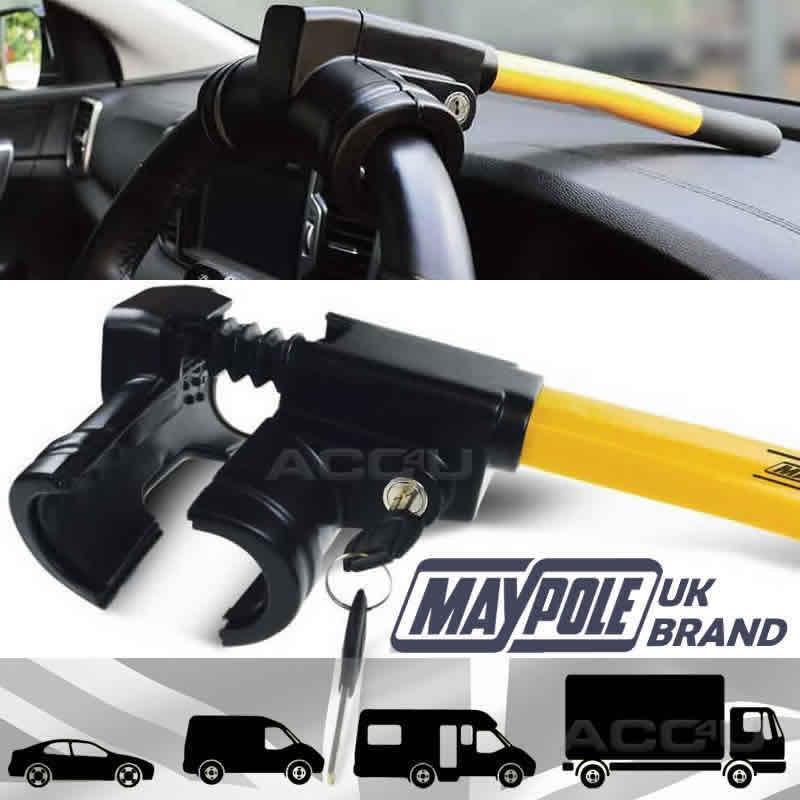 Maypole MP9045 Car Dash Dashboard Anti Theft High Security Steering Wheel Lock