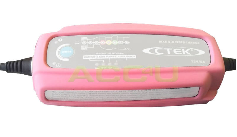 CTEK Pink Silicon Rubber Bumper Protector For MXS 3.6 MXS 3.8 MXS 5.0 Charger