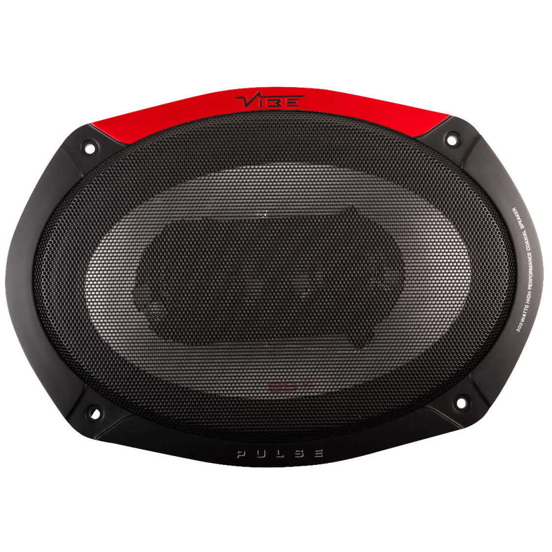 Vibe Pulse Series 69 6x9" inch 600w 3-Way Car Rear Parcel Shelf Coaxial Speakers Set