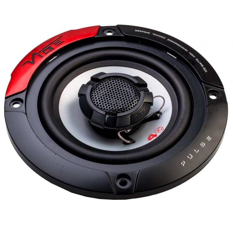 Vibe Audio Pulse Series 4" inch 100mm 240w Car Door Shelf Coaxial Speakers Set