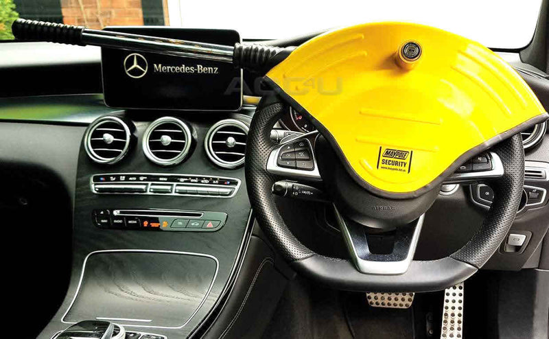 Maypole MP5494 Car 4x4 Anti Theft High Security Disc Type Steering Wheel Lock