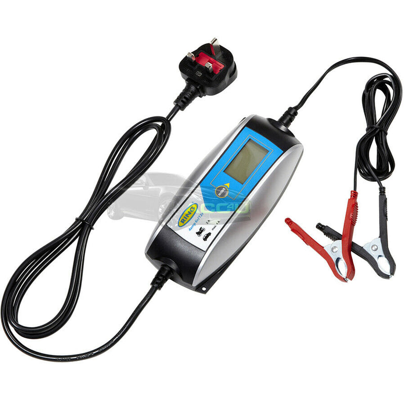 Ring RSC404 6v 12v 4A Digital Intelligent Smart Car Motorbike Battery Charger