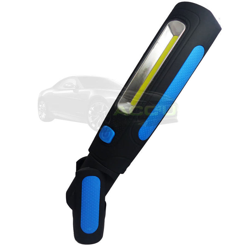 Rotating Tilt Rechargeable 3W COB LED Inspection Work Torch Lamp Light Spotlight