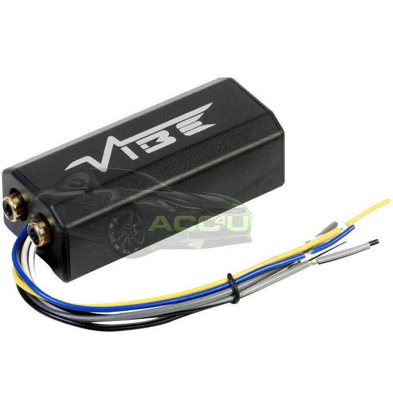 Vibe CLLOC-V7 Car 2 Channel Speaker Wires To Low Level RCA Output Line Convertor