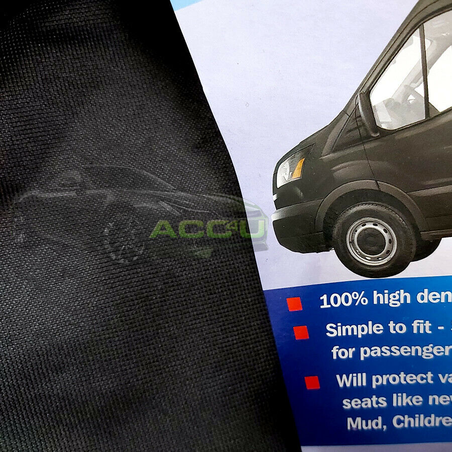 For Vauxhall Vivaro Sportive Van 2014> Tailored Fit Waterproof Seat Covers Protectors Set