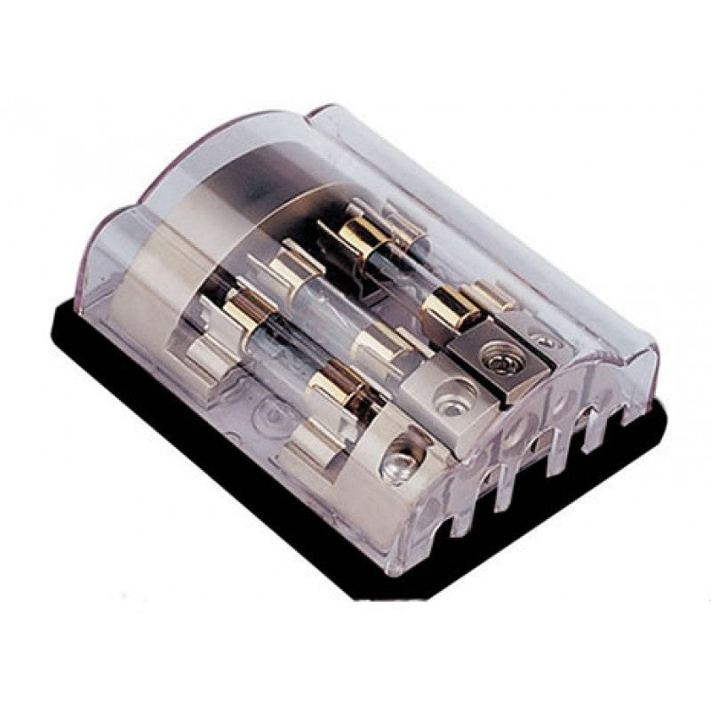 Distribution block for amp sales