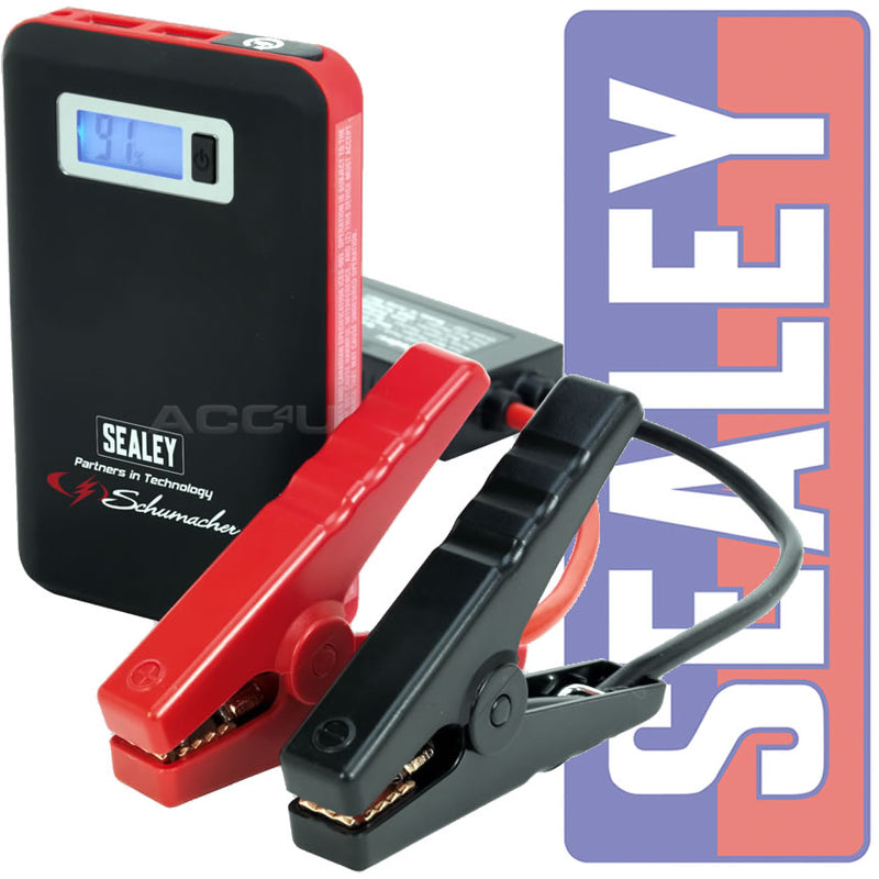 Sealey SL65S Slim 12v 400A Car Bike Lithium Battery Jump Starter Power Pack Bank