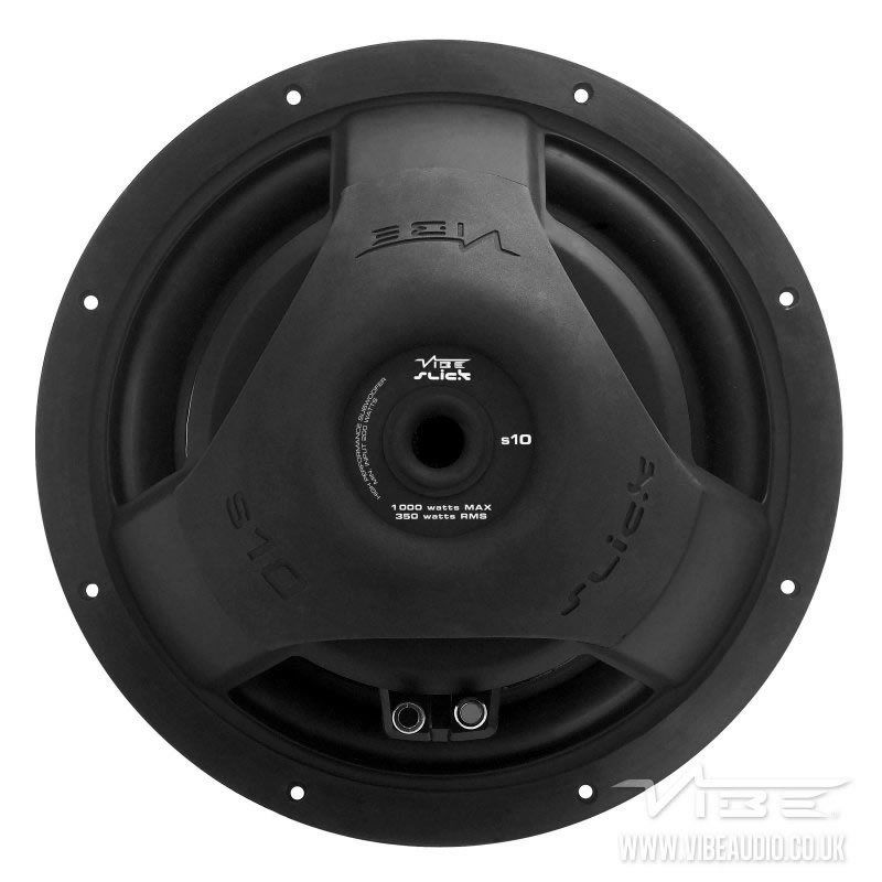 Vibe Audio SLICK10-V3 Slick S10 V3 10" inch 1050w Car Bass Sub Subwoofer