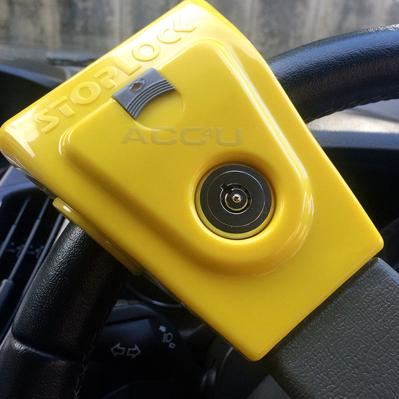 Stoplock Car Van 4x4 & AIRBAG Compatible Anti Theft High Security Steering Wheel Lock