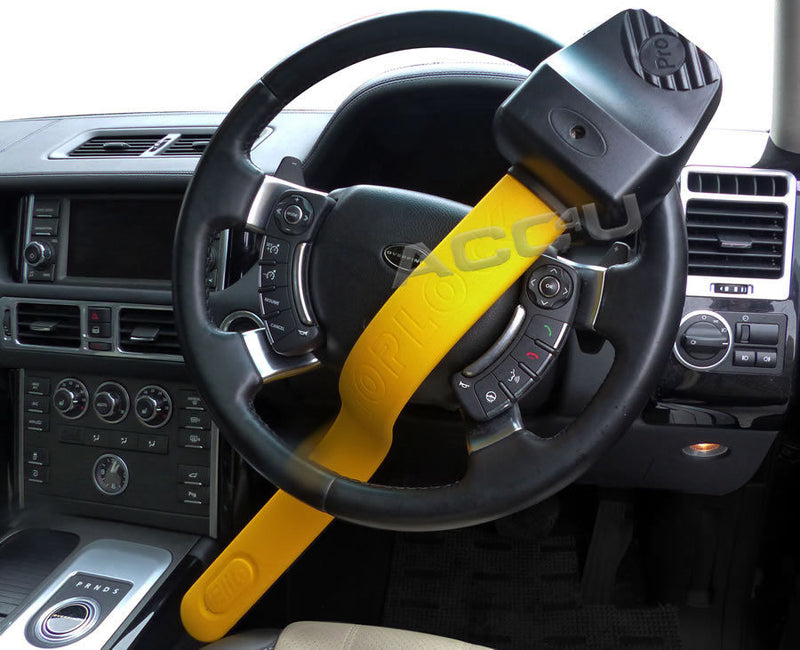 Stoplock PRO ELITE Premium High Security Car Van 4x4 Steering Wheel Lock Immobiliser